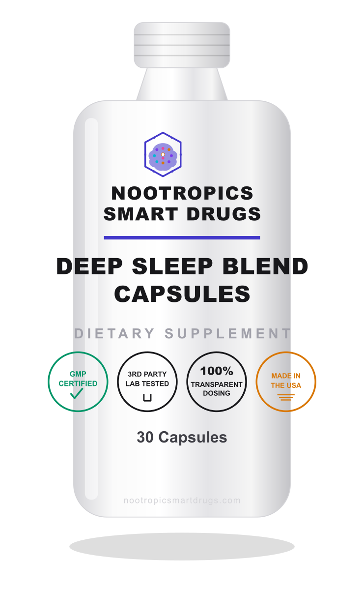 Deep Sleep Blend nootropic supplement bottle
